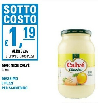 Basko Calvè Maionese offerta