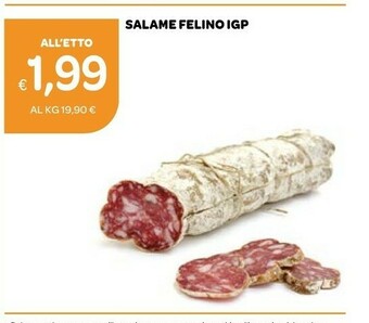 Ekom Salame Felino IGP offerta