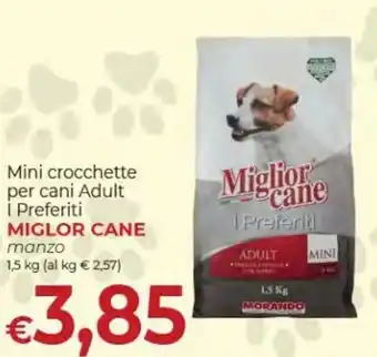 Miglior Cane Mini crocchette per cani Adult I Preferiti manzo 1,5 kg