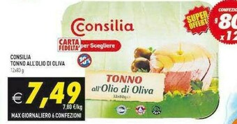 Supermercati Agorà Consilia Tonno offerta