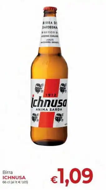 Iper Nonna Isa Ichnusa Birra 66 cl offerta