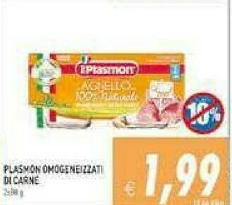 Supermercati Agorà Plasmon Alimentazione neonato offerta
