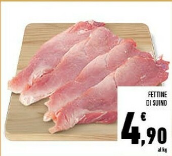 Conad Superstore Fettine Di Suino offerta