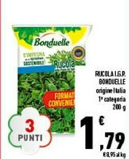 Conad Superstore Bonduelle Rucola Igp 200g offerta