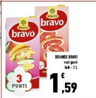 Rauch Bravo Arancia Rossa 2000 G(ml)