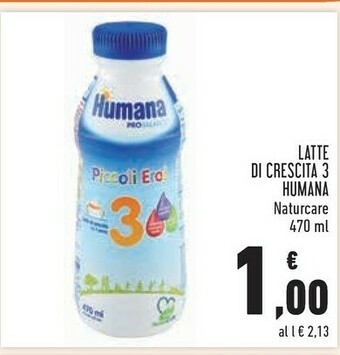 Conad Superstore Humana Latte Di Crescita 3 470ml offerta