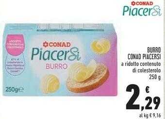 Conad Superstore Conad Burro Piacersi offerta