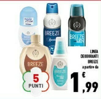 Conad Breeze Deodoranti offerta