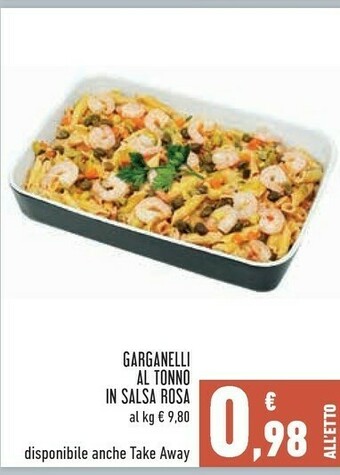 Conad Superstore Garganelli Al Tonno In Salsa Rosa offerta