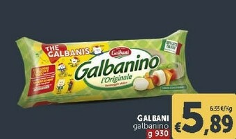 Deco Supermercati Galbani Galbani Galbanino offerta
