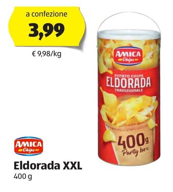 ALDI Amica Chips Eldorada XXL 400 g offerta