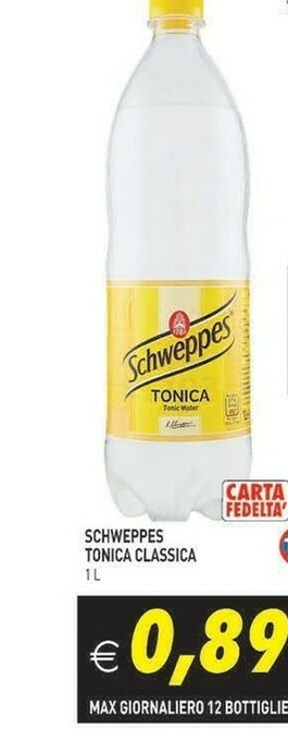 Schweppes Bevande analcoliche