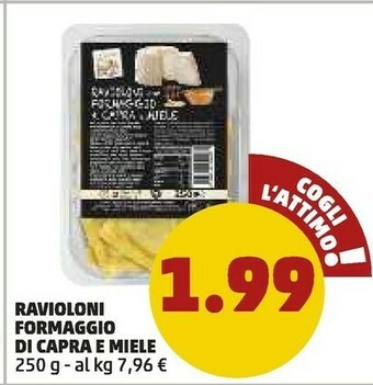 PENNY Raviolini Formaggio Di Capra E Miele offerta