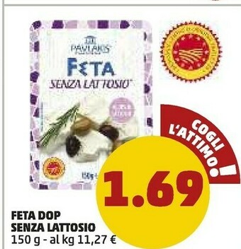 PENNY Pavlakis Feta DOP Senza Lattosio offerta