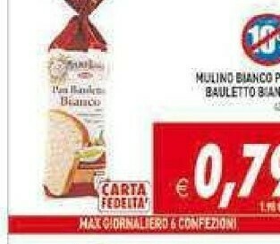 Pim Supermercati Mulino Bianco Pan Bauletto offerta