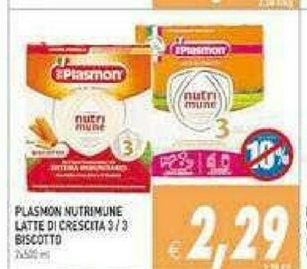 Plasmon Latte per neonati