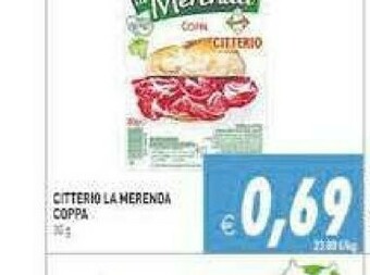 Pim Supermercati Citterio Prosciutto cotto offerta