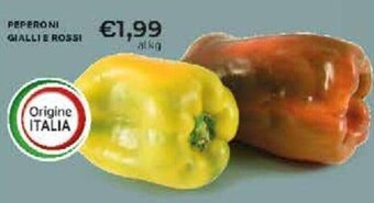 Mercatò Peperoni Gialli e Rossi offerta