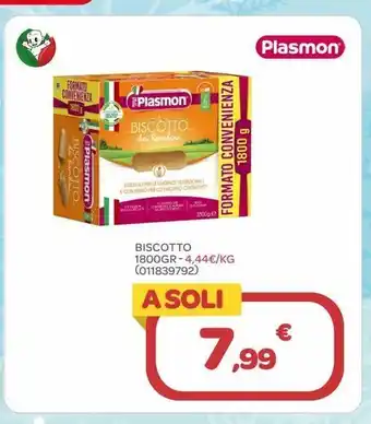 Biscotti infantili plasmon