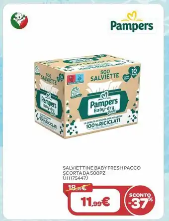 Bimbo Store Salviette igieniche per bambini pampers offerta