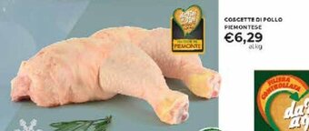Mercatò Piemontese Coscette di Pollo offerta