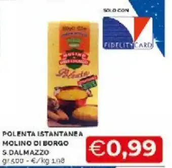 Polenta Istantanea Molino di Borgo S. Dalmazzo 500 gr