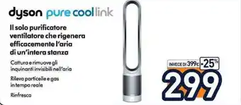 Unieuro dyson pure cool link offerta