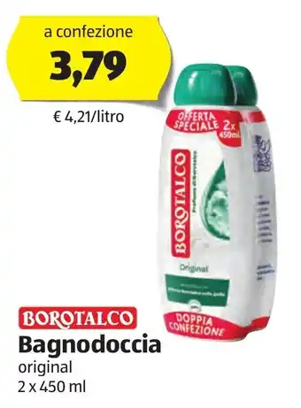 Borotalco Bagnodoccia original 2 x 450 ml
