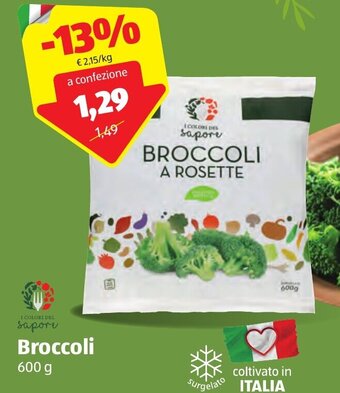 ALDI Broccoli 600 g offerta