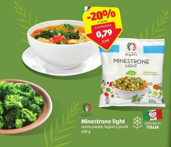 ALDI Minestrone light senza patate, fagioli e piselli 450 g offerta
