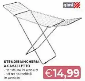 Mercatò Stendibiancheria A Cavaletto offerta