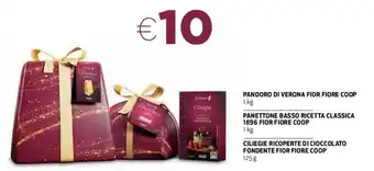 Panettone Basso Ricetta Classica 1896 Fiore Coop 1 kg