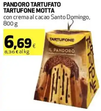 Coop Motta Pandoro Tartufato Tartufone 800 g offerta