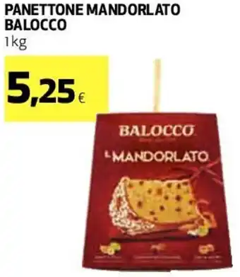 Coop Balocco Panettone Mandorlato 1 kg offerta
