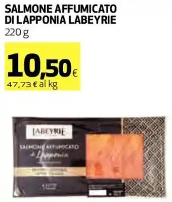 Coop Labeyrie Salmone Affumicato di Lapponia 220 g offerta