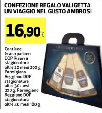 Ambrosi Confezione Regalo Valigetta Un Viaggio Nel Gusto