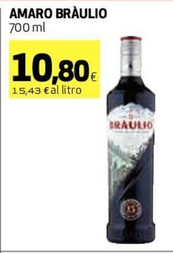 Coop Amaro Bràulio 700 ml offerta