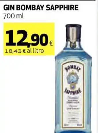 Coop Bombay Gin Sapphire 700 ml offerta