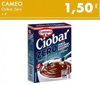 Iper Tosano Cameo Ciobar Zero x 4 offerta