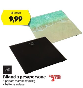 ALDI Easy Home Bilancia pesapersone offerta