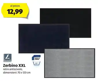ALDI My Living Style Zerbino XXL retro antiscivolo, dimensioni: 70 x 120 cm offerta
