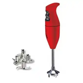 Paniate Frullatore a immersione bamix magic wand rosso offerta