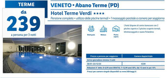Lidl Veneto Abano Terme (PD) Hotel Terme Verdi offerta