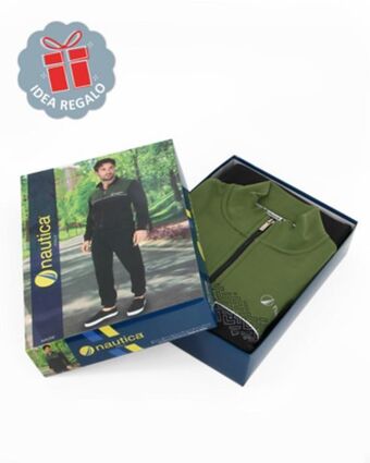 Tuta uomo full zip 100% poly