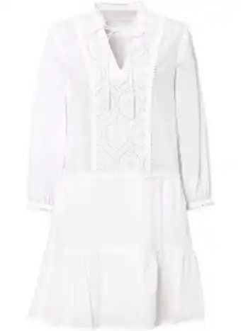 Bonprix Abito tunica con ricamo traforato offerta