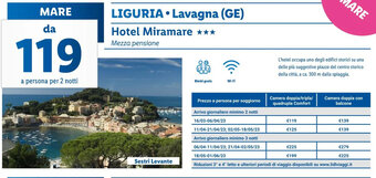 Liguria Lavagna (GE) Hotel Miramare