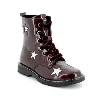 Scarpe&Scarpe Anfibi bambina con zip lacci e stelle in glitter. offerta