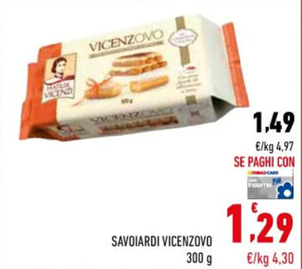 Conad Savoiardi Vicenzovo 300 g offerta