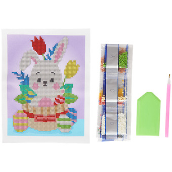 Action Tela diamond painting pasqua offerta
