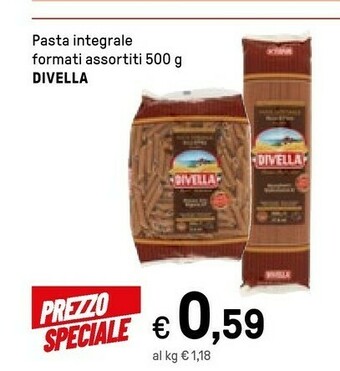 Divella Pasta Integrale Tagliatelle 91 Fantasie Rustiche 500 G(ml)